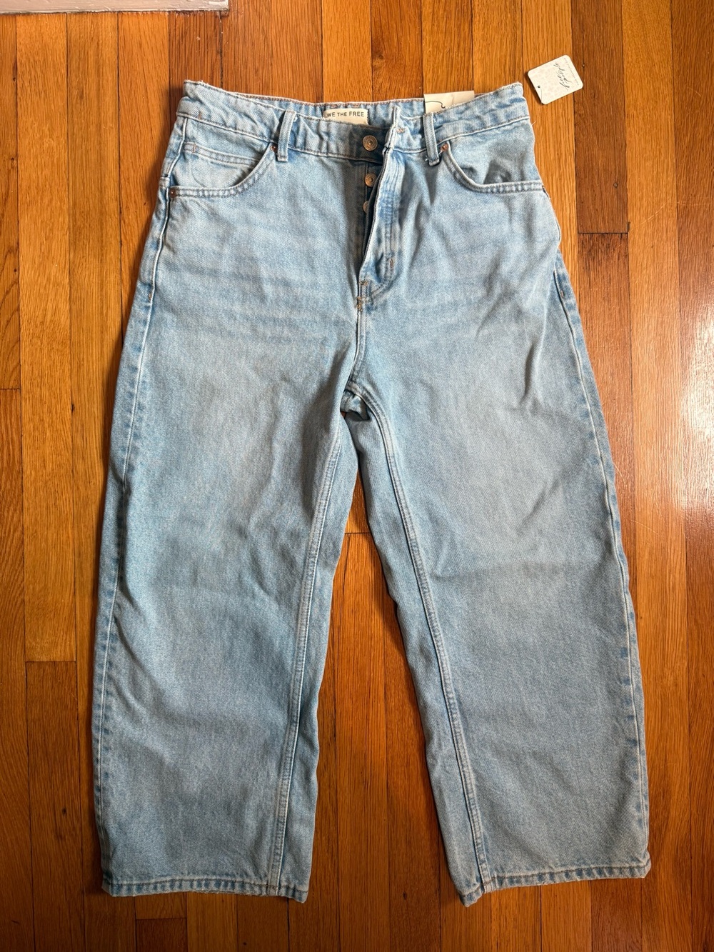 Women’s Free People Deep Trance Barrel ankle length Jeans
